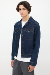 Stone Island Raw Denim Two Pocket Jacket