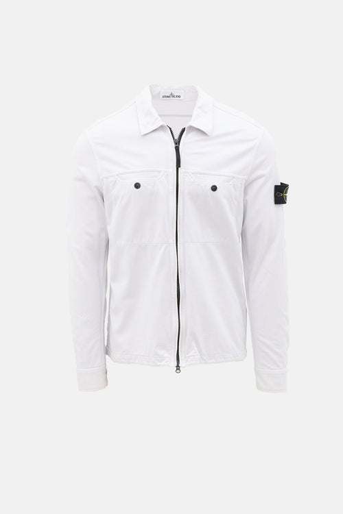 Stone Island Logo Patch Zip Jacket