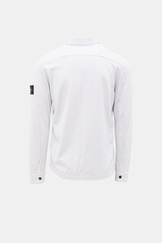 Stone Island Logo Patch Zip Jacket
