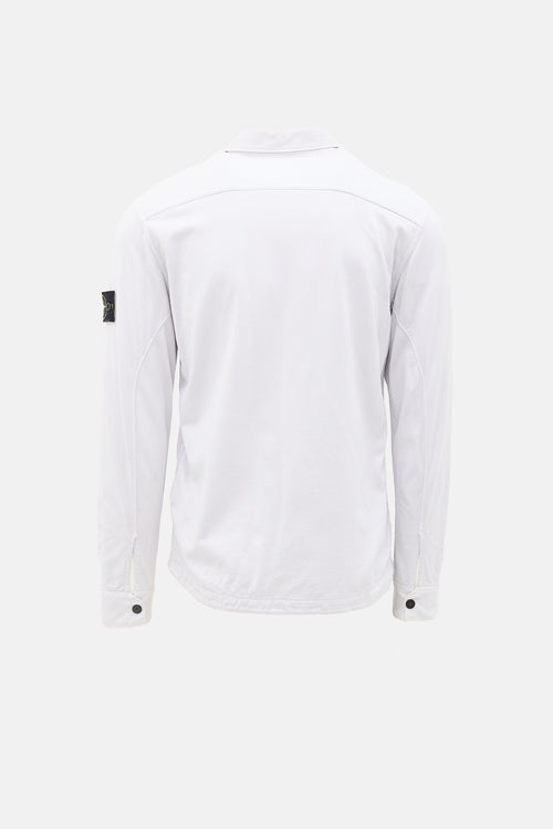 Stone Island Logo Patch Zip Jacket