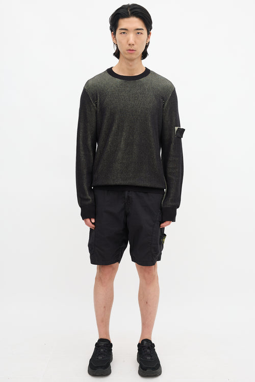 Stone Island Rib Knit Sweater