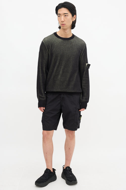 Stone Island Rib Knit Sweater