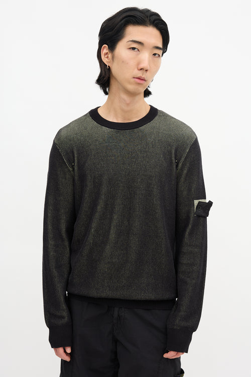 Stone Island Rib Knit Sweater