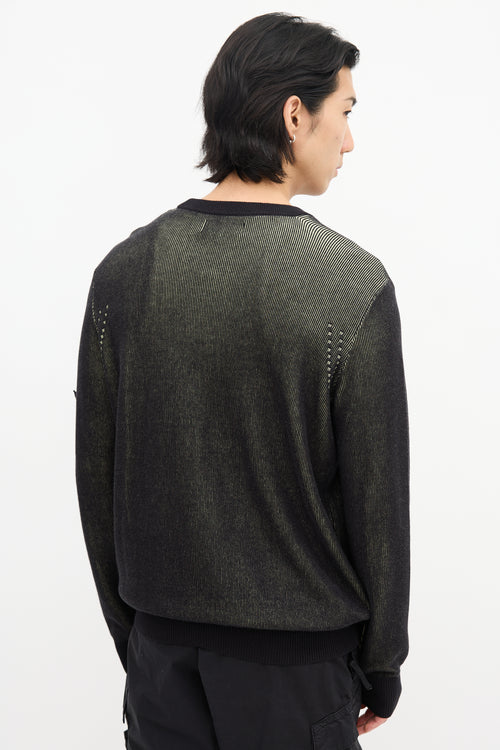 Stone Island Rib Knit Sweater