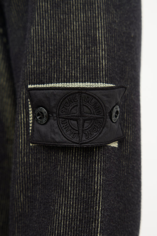 Stone Island Rib Knit Sweater