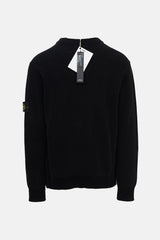 Stone Island Ribbed Chenille Logo Sweater