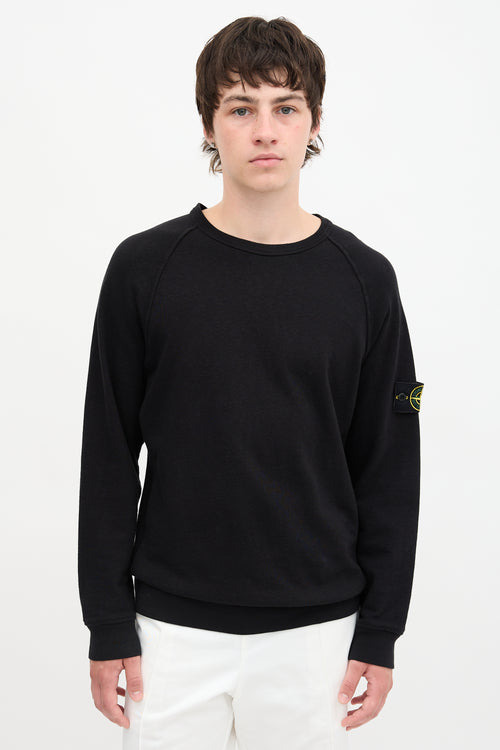 Stone Island Logo Patch Sweatshirt