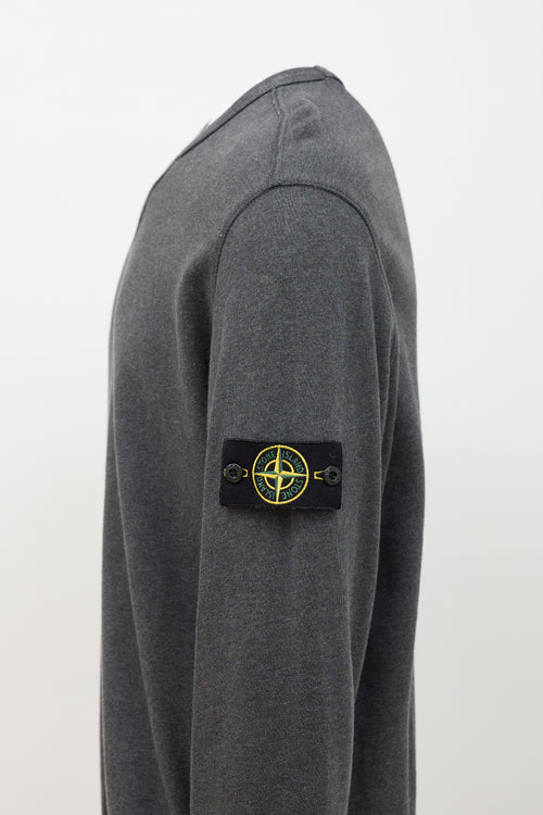 Stone Island Logo Patch Sweatshirt