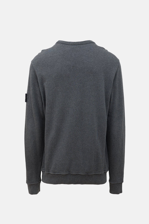 Stone Island Logo Patch Sweatshirt