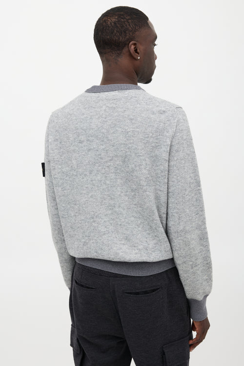 Stone Island Logo Patch Pocket Sweater