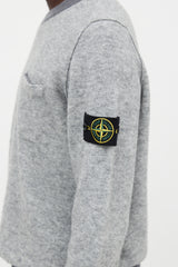 Stone Island Logo Patch Pocket Sweater