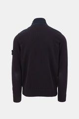 Stone Island Logo Zip Cardigan