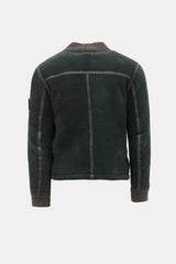 Stone Island Shearling Bomber Jacket