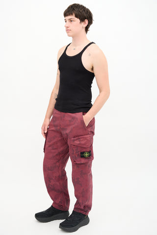 Stone Island X Supreme SS 2022 Camo Cargo Pant