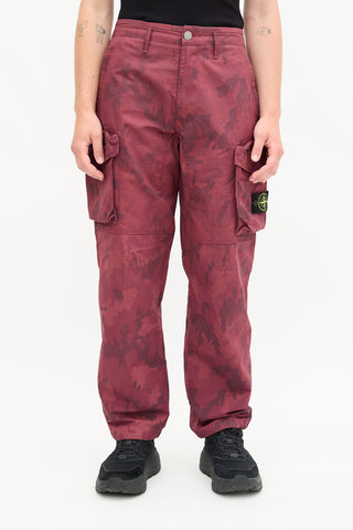 Stone Island X Supreme SS 2022 Camo Cargo Pant