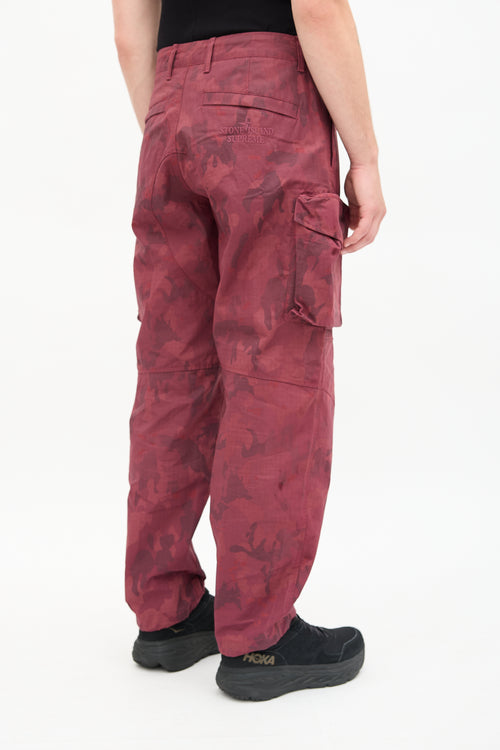 Stone Island X Supreme SS 2022 Camo Cargo Pant