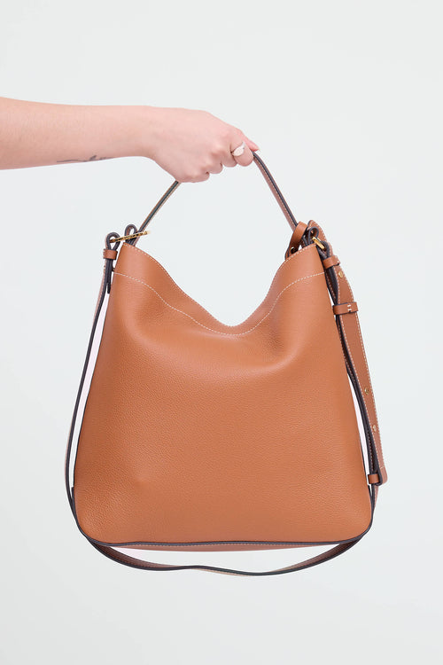 Leather Curve Bag