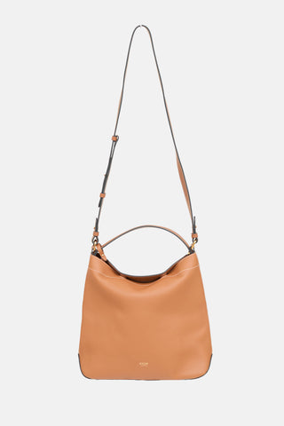 Stow Leather Midi Curve Bag