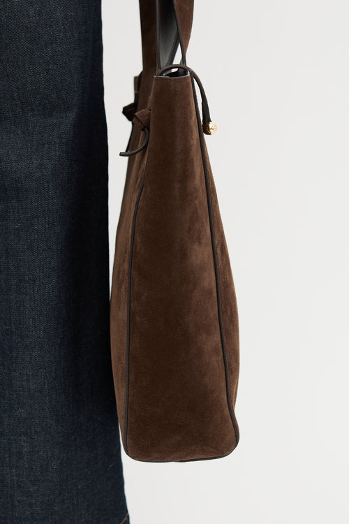 Suede Melody Tote Bag