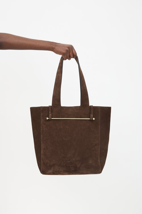 Suede Melody Tote Bag