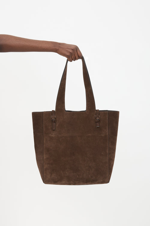 Suede Melody Tote Bag