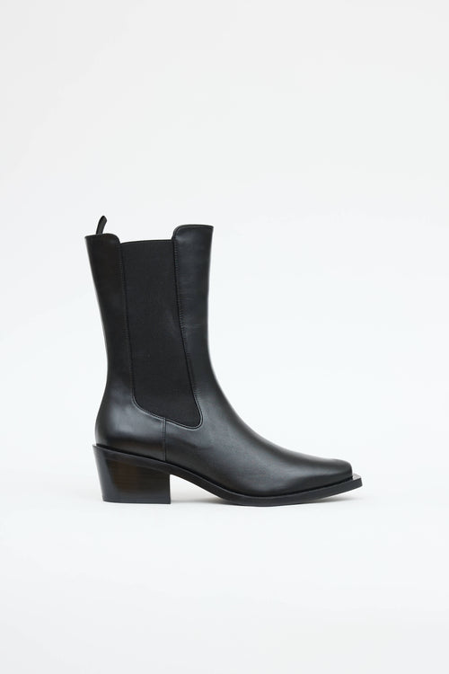 Stuart Weitzman Leather Miley Boot