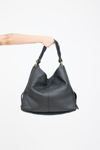Stuart Weitzman Leather Shoulder Bag