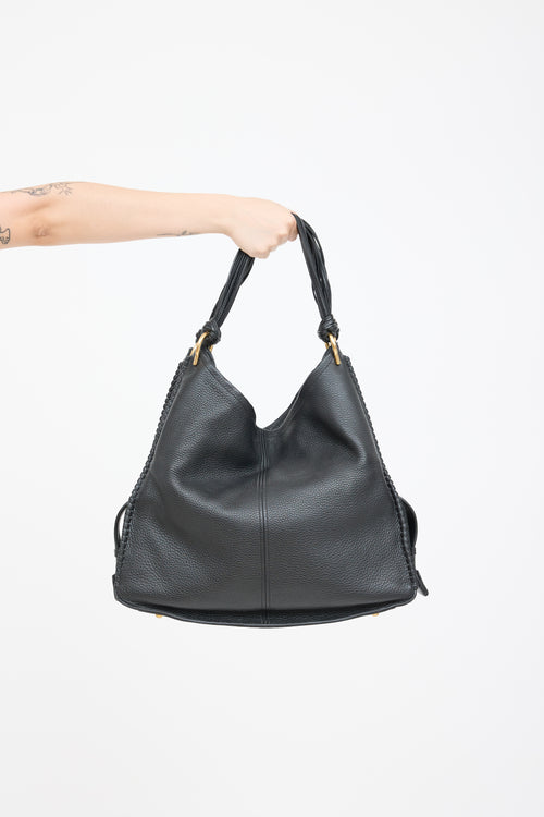 Stuart Weitzman Leather Shoulder Bag