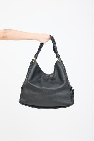 Stuart Weitzman Leather Shoulder Bag