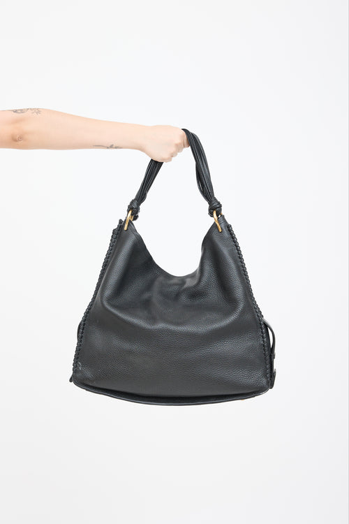 Stuart Weitzman Leather Shoulder Bag