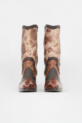 Stuart Weitzman Exotic Leather Stampede Boot
