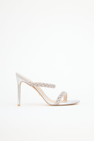 Stuart Weitzman Leather Addison 100 Sandal