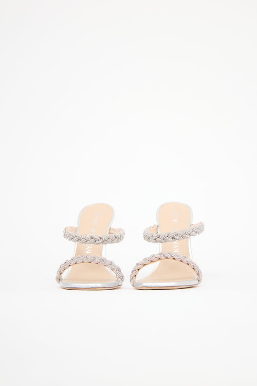 Stuart Weitzman Leather Addison 100 Sandal