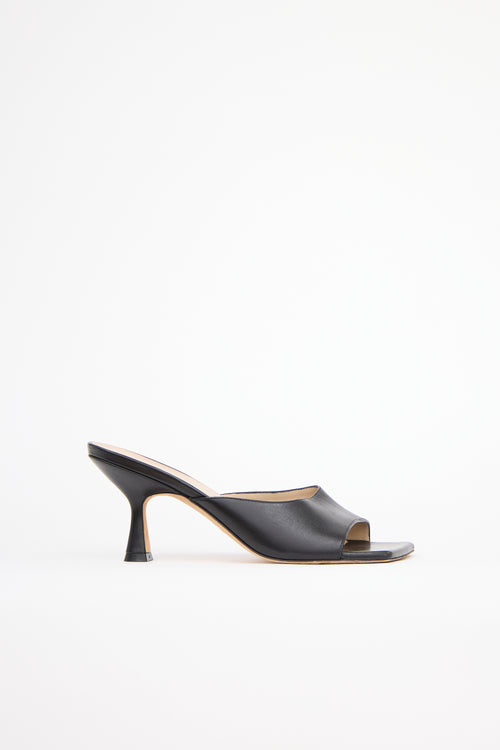 Stuart Weitzman Leather Tia 75 Sandal