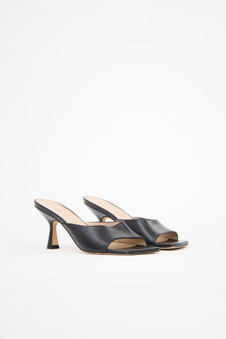 Stuart Weitzman Leather Tia 75 Sandal