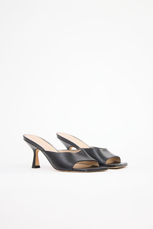 Stuart Weitzman Leather Tia 75 Sandal