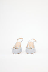 Stuart Weitzman Mesh SW Bow 75 Heel