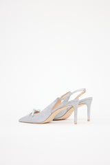 Stuart Weitzman Mesh SW Bow 75 Heel