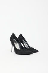 Stuart Weitzman Mesh Shimmer Flirt Pump