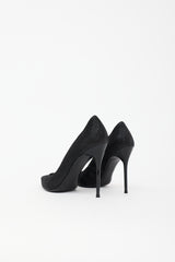 Stuart Weitzman Mesh Shimmer Flirt Pump