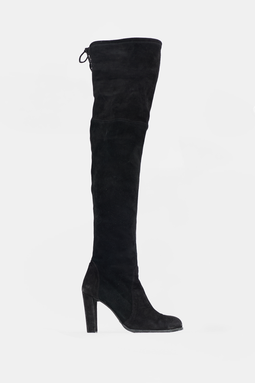 Stuart Weitzman Suede Highland Thigh Boot