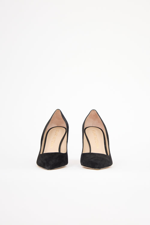 Stuart Weitzman Suede Leigh Pump
