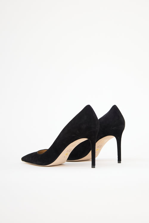 Stuart Weitzman Suede Leigh Pump