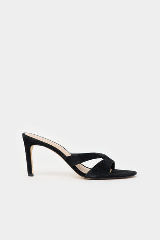 Stuart Weitzman Suede Mariposa Sandal