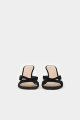Stuart Weitzman Suede Mariposa Sandal