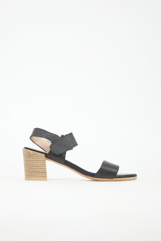 Stuart Weitzman Leather Broadband Sandal