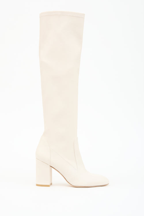 Stuart Weitzman Leather Knee High Boot