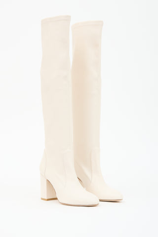 Stuart Weitzman Leather Knee High Boot