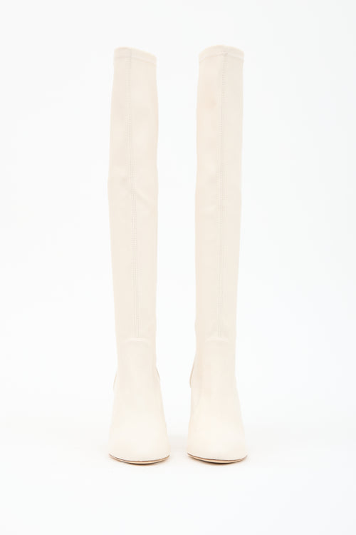 Stuart Weitzman Leather Knee High Boot