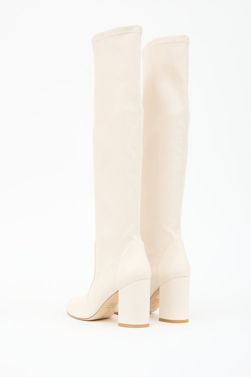 Stuart Weitzman Leather Knee High Boot